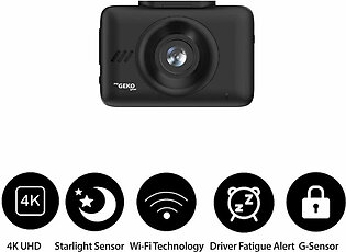 Orbit 535 4K Dashcam W/32Gb,W/Wifi App Gps G-Sensor Sony Snsr