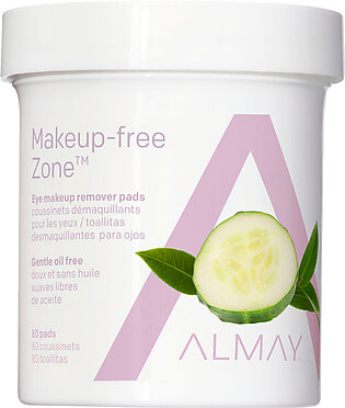 Almay Oil Free Gentle Eye Makeup Remover Pads, 80 Ct.
