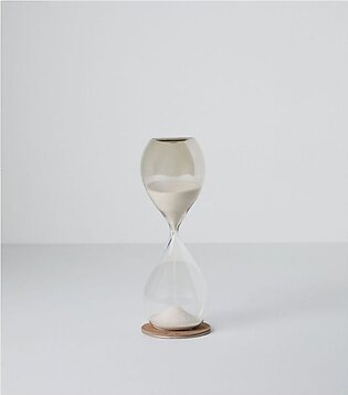 Hourglass Timer In White