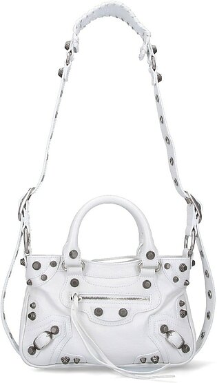 Small Shoulder Bag "neo Cagole" In White