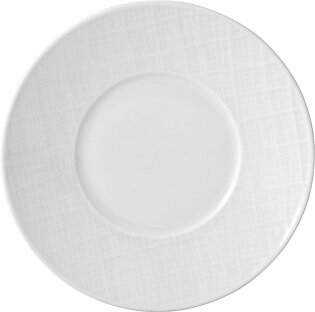 Organza Service Plate In White