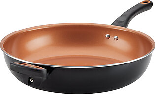 Freeware Glide Copper Ceramic Nonstick 12.5in Deep Frying Pan