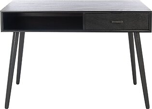 Remy 1 Drawer Writing Desk In Black