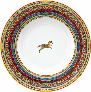 Pre-owned Cheval D'orient Soup Plate