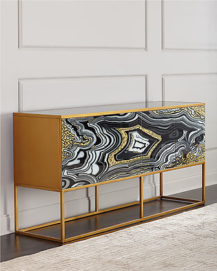Nicola Painted-agate Console