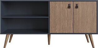 Amber 53.7in Tv Stand In Blue