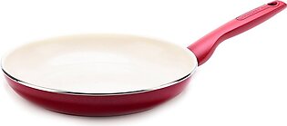 Rio Healthy Ceramic Nonstick Frying Pan In Red
