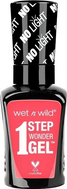 Wnw Wndrgel Nail Color-Cr Size .45 O Wet N Wild Wonder Gel 1-Step Nail Color 725a Coral Support 0.45oz