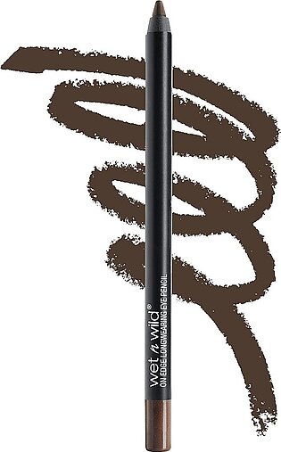 Wet N Wild Eyeliner Pencil On Edge Longwearing Matte Eye Liner, Long Lasting, Smudge Proof, Fade Resistant, Highly Pigmented, Creamy Smooth Soft Gliding, Dark Brown,Wooden You Know
