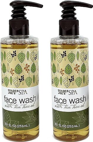 Trader Joe's Spa Face Wash with Tea Tree Oil (2 Packs)