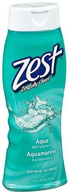 Zest Body Wash Aqua