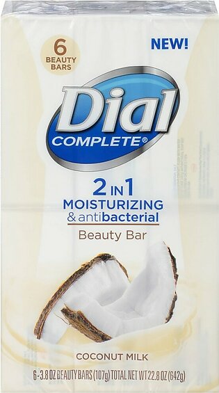 Dial Complete 2in1 Coconut Milk Bar Soap - 6 ct.