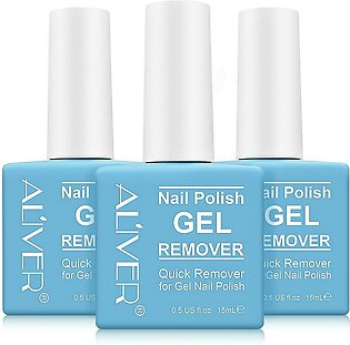 Gel Polish Remover (2 Packs), Gel Nail Polish Remover for Nails - Quickly & Easily Removes Gel Nail Polish Within 3-5 Minutes, No-irritating