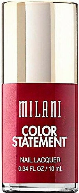 Milani Color Statement Nail Lacquer Polish, 43 Ruby Stone.34 fl oz