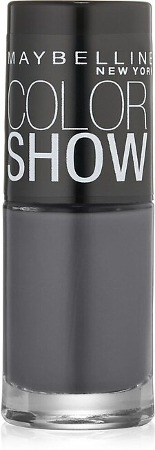 Maybelline New York Color Show Nail Lacquer, Impeccable Greys, 0.23 Fluid Ounce