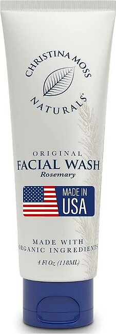 Daily Face Wash for Women & Men - Hydrating & Moisturizing Face Wash for Sensitive Skin - Oil Free Face Wash for Dry Skin or Oily Skin - Lightly Foaming Facial Cleanser - Gentle Enough for Kids