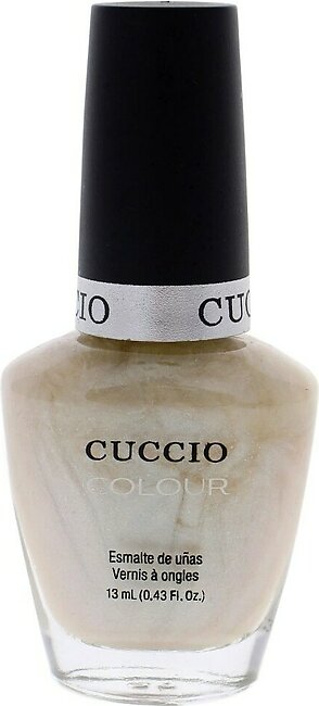 Cuccio Colour Nail Polish - Tahitian Villa - Nail Lacquer for Manicures & Pedicures, Full Coverage - Quick Drying, Long Lasting, High Shine - Cruelty, Gluten, Formaldehyde & 10 Free - 0.43 oz
