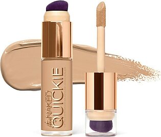 Urban Decay Quickie 24Hr Multi-Use Full Coverage Concealer -Awaterproof - Dual-Ended With Brush - Hydrating With Vitamin E - Natural Finish - Vegan & Cruelty Free - 20Nn, 055 Oz
