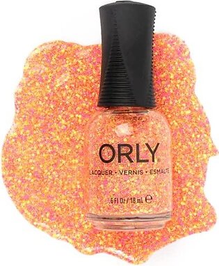 Orly Nail Polish 'Party Animal' | Pink/Orange/Yellow Nail Topper Confetti with Holographic Glitter