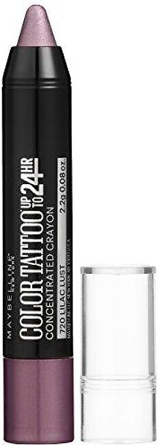 Maybelline New York Eyestudio Colortattoo Concentrated Crayon,720 Lilac Lust, 0.08 Oz.
