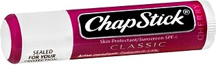 ChapStick Classic Lip Balm SPF 4 Cherry 0.15 oz (Pack of 6)
