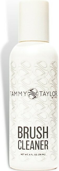 Tammy Taylor Professional Brush Cleaner | Repair and Clean Acrylic, Gel and Nail Art Brushes | Conditioning Formula Removes Oils, Polygel, Hardened Acrylic and Gelegance | 4oz