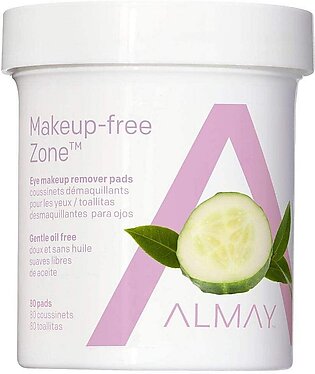 Almay Oil Free Eye Makeup Remover Pads, 80 Counts