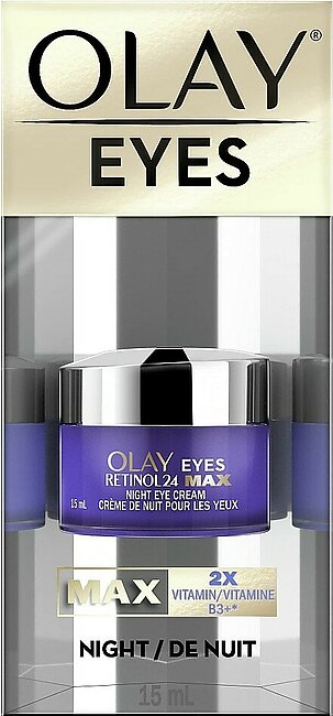 Olay, Retinol 24 Max Night Eye Cream, 0.51 Fl Oz
