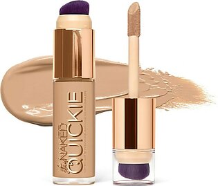 Urban Decay Quickie 24Hr Multi-Use Full Coverage Concealer -Awaterproof - Dual-Ended With Brush - Hydrating With Vitamin E - Natural Finish - Vegan & Cruelty Free - 40Wy, 055 Oz