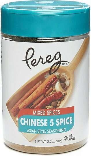 Pereg Mixed Spices - Five Spice chinese Seasoning gourmet Asian Style Seasoning of cinnamon, Star Anise, Fennel, Peppers, cloves Non-gMO Verified chinese 5 Spice Blend Jar - 32 Oz