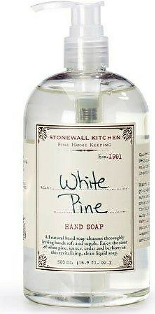 Stonewall Kitchen White Pine Hand Soap, 16.9 oz