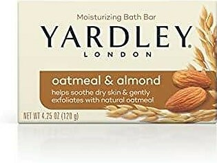 Yardley Oatmeal And Almond Bar Soap, 4.25 Oz. 20 Bars