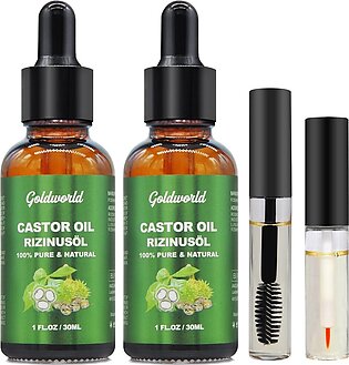 castor Oil Organic cold Pressed Unrefined,Hexane Free cold Pressed glass Bottle Lash Eyelash growth Serum To grow Lashes,Pure castor Oil For Hair christmas gifts For Women Stocking Stuffers