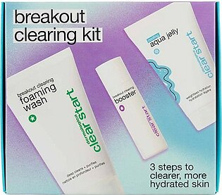 Dermalogica Clear Start Breakout Clearing Kit - Contains Acne Face Wash, Breakout Clearing Spot Treatment & Cooling Moisturizer