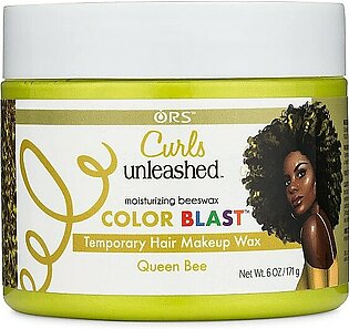 Ors Curls Unleashed Color Blast Hair Wax, Temporary Curl Defining Wax, Queen Bee, (60 Oz)