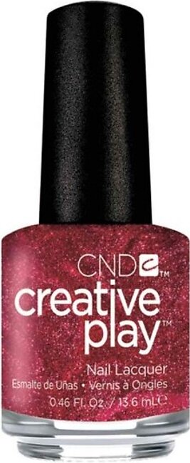 Cnd Creative Play Nail Polish Crimson Like It Hot 415 0.46 Fl. Oz.