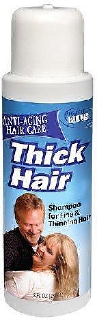 Miracle Plus Thick Hair Shampoo for Thinning Hair for Men and Women 8oz.