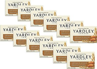 Pack Of 12 - Yardley Oatmeal And Almond Soap, 4Oz