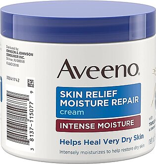 Aveeno Skin Relief Intense Moisture Repair Cream, 11 oz (Pack of 3)