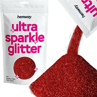 Ultra Sparkle glitter - 128-100g (Red)