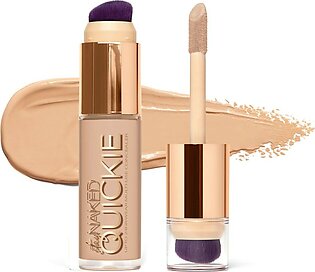 Urban Decay Quickie 24Hr Multi-Use Full Coverage Concealer -Awaterproof - Dual-Ended With Brush - Hydrating With Vitamin E - Natural Finish - Vegan & Cruelty Free - 10Nn, 055 Oz