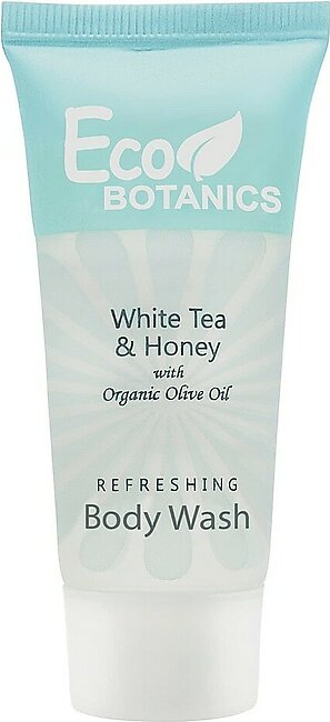 Eco Botanics Travel-Size Hotel Body Wash Soap, 0.85 oz. (Case of 300)