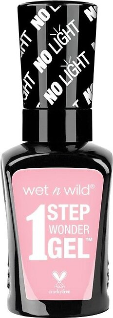 wet n wild 1 Step Wonder Gel Nail Color Pinky Swear 2.4 Ounce 721A
