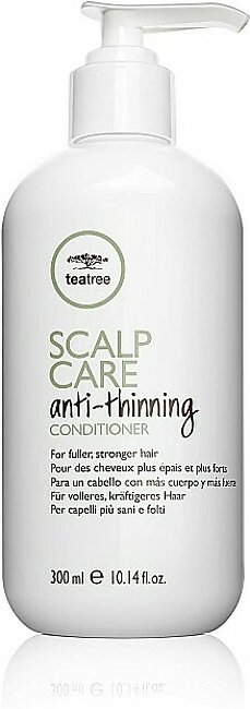 Tea Tree Scalp Care Anti-Thinning Conditioner, Thickens + Strengthens, For Thinning Hair, 10.14 fl. oz.