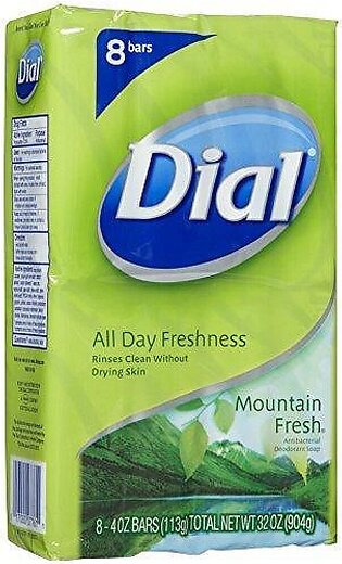 Dial Bar Soap - Mountain Fresh - 4 oz - 8 ct
