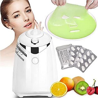 Fruit Face Mask Maker Machine - Diy Vegetable Facial Pack Machine Kit With Collagen Pills Smart Automatic Face Cream Beauty Making For Facialeyes Spa