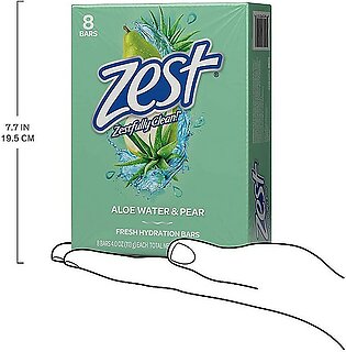 Zest Bar Soap, Fresh Aloe, 4 Oz, 16 Bars Pack