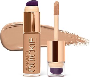 Urban Decay Quickie 24Hr Multi-Use Full Coverage Concealer -Awaterproof - Dual-Ended With Brush - Hydrating With Vitamin E - Natural Finish - Vegan & Cruelty Free - 40Cp, 055 Oz