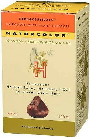 naturcolor Haircolor - Turmeric Blonde Hair Dye, 4 Fl Oz (7R)
