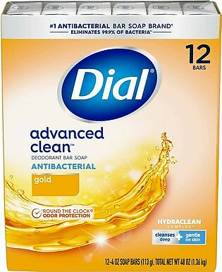 Dial Gold Bar Soap -4 Ounce (Pack of 12)